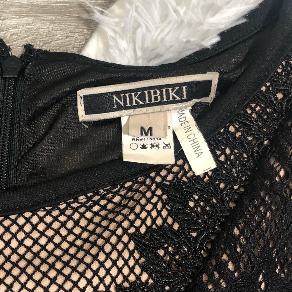 Niki Biki Black Lace Dress - Picture 7 of 8